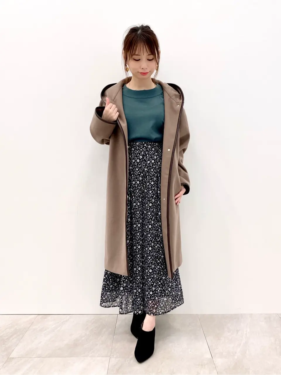 ANY SIS 横尾 コーディネート画像