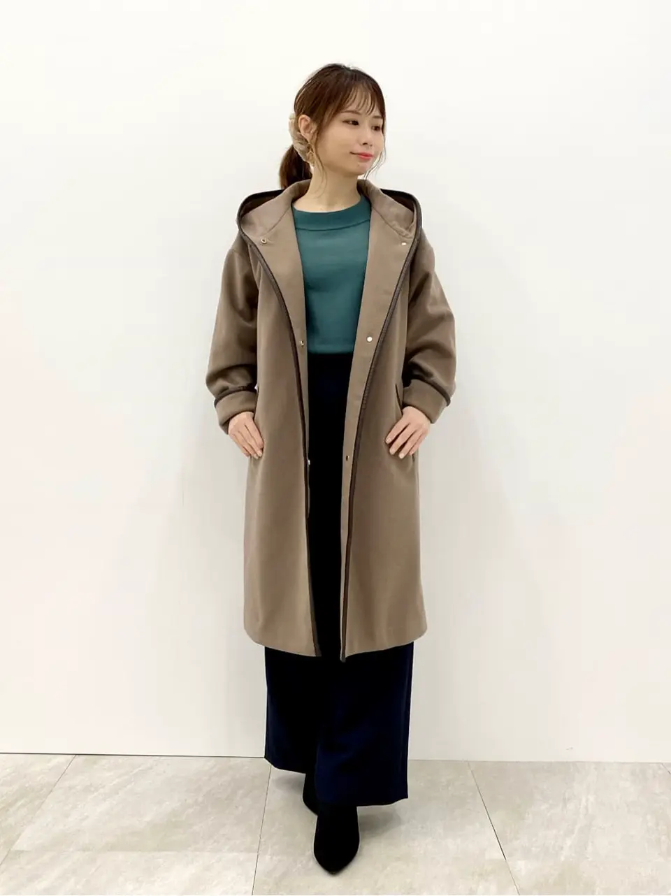 ANY SIS 横尾 コーディネート画像