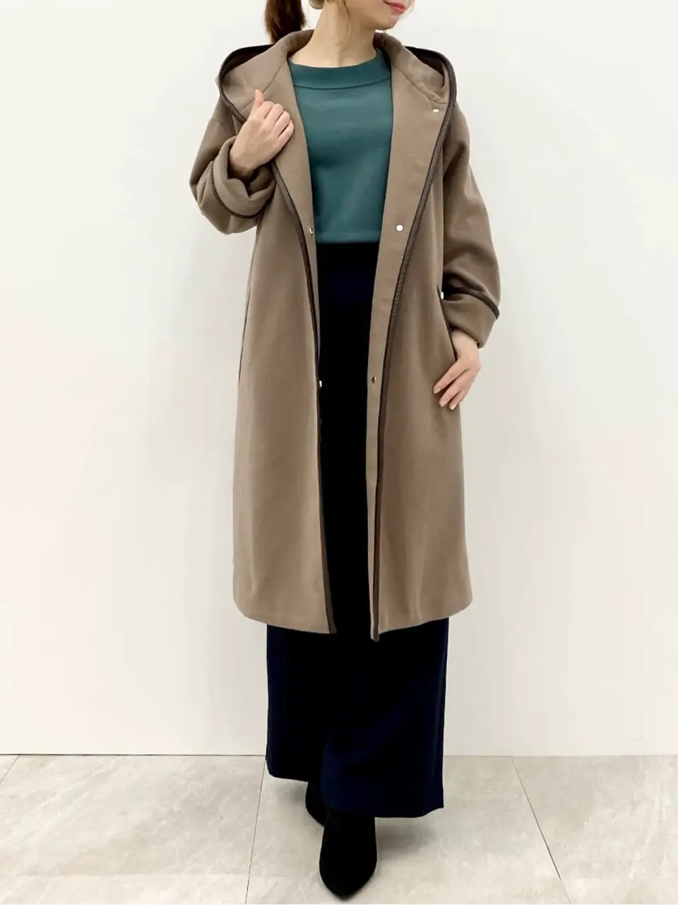 ANY SIS 横尾 コーディネート画像