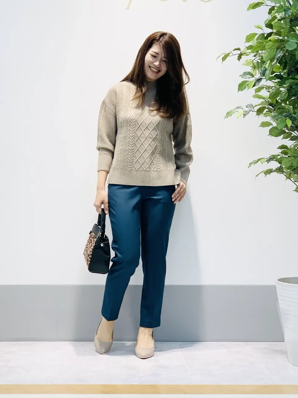 ANY SIS 岡本 コーディネート画像