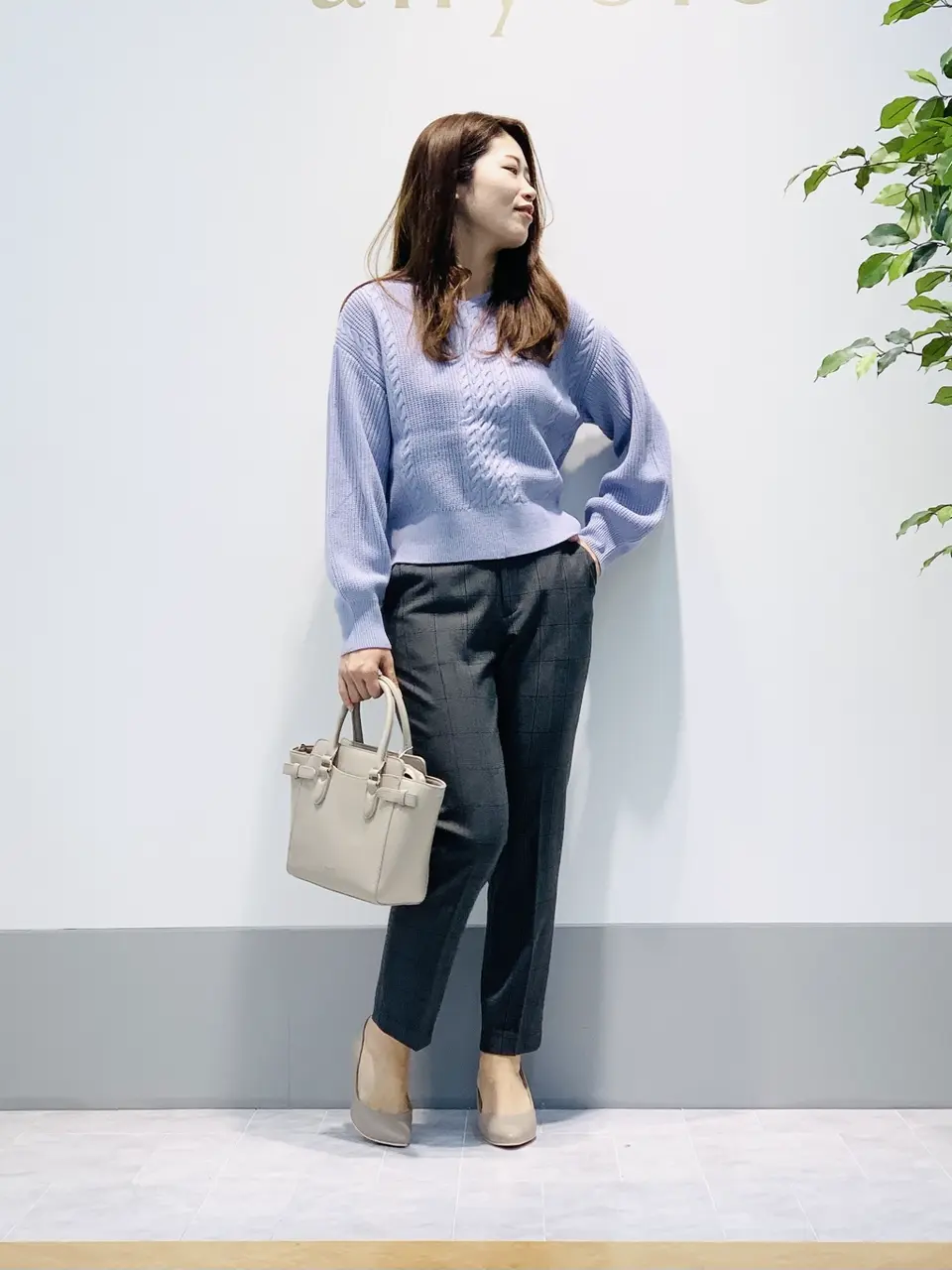 ANY SIS 岡本 コーディネート画像