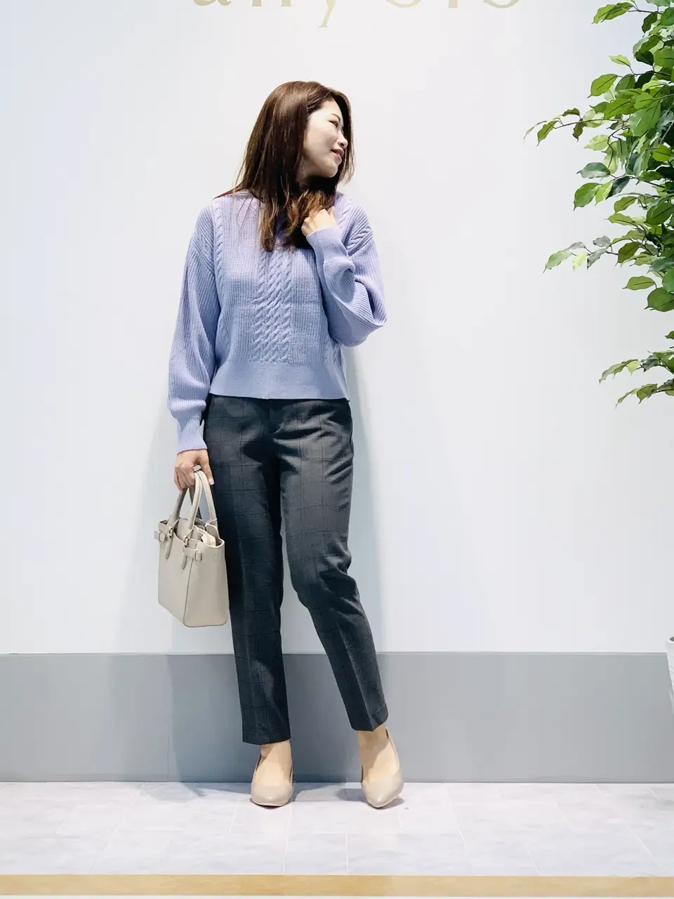 ANY SIS 岡本 コーディネート画像