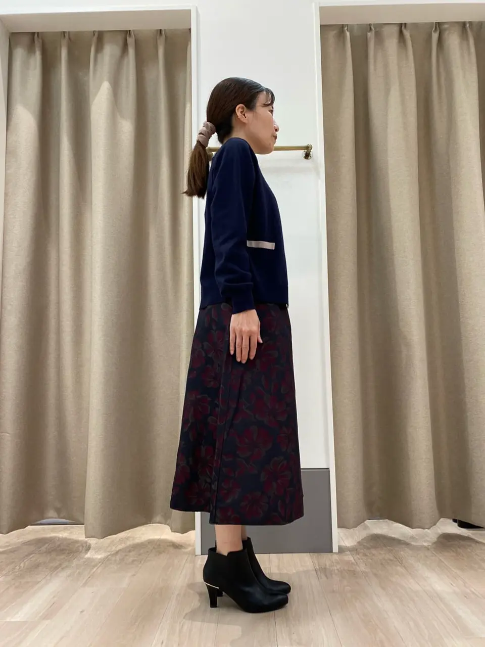 ANY SIS 長尾 コーディネート画像