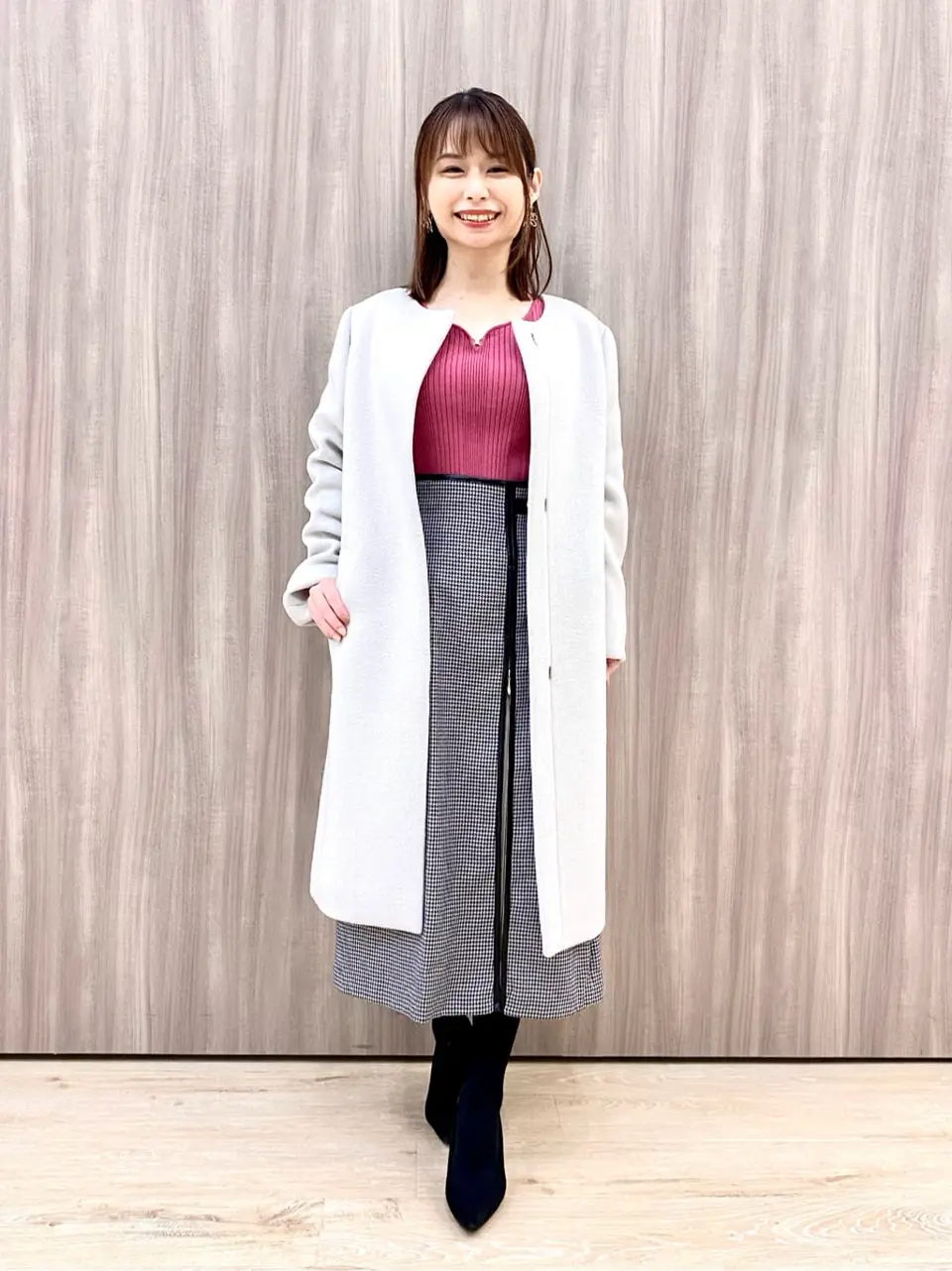 ANY SIS 横尾 コーディネート画像