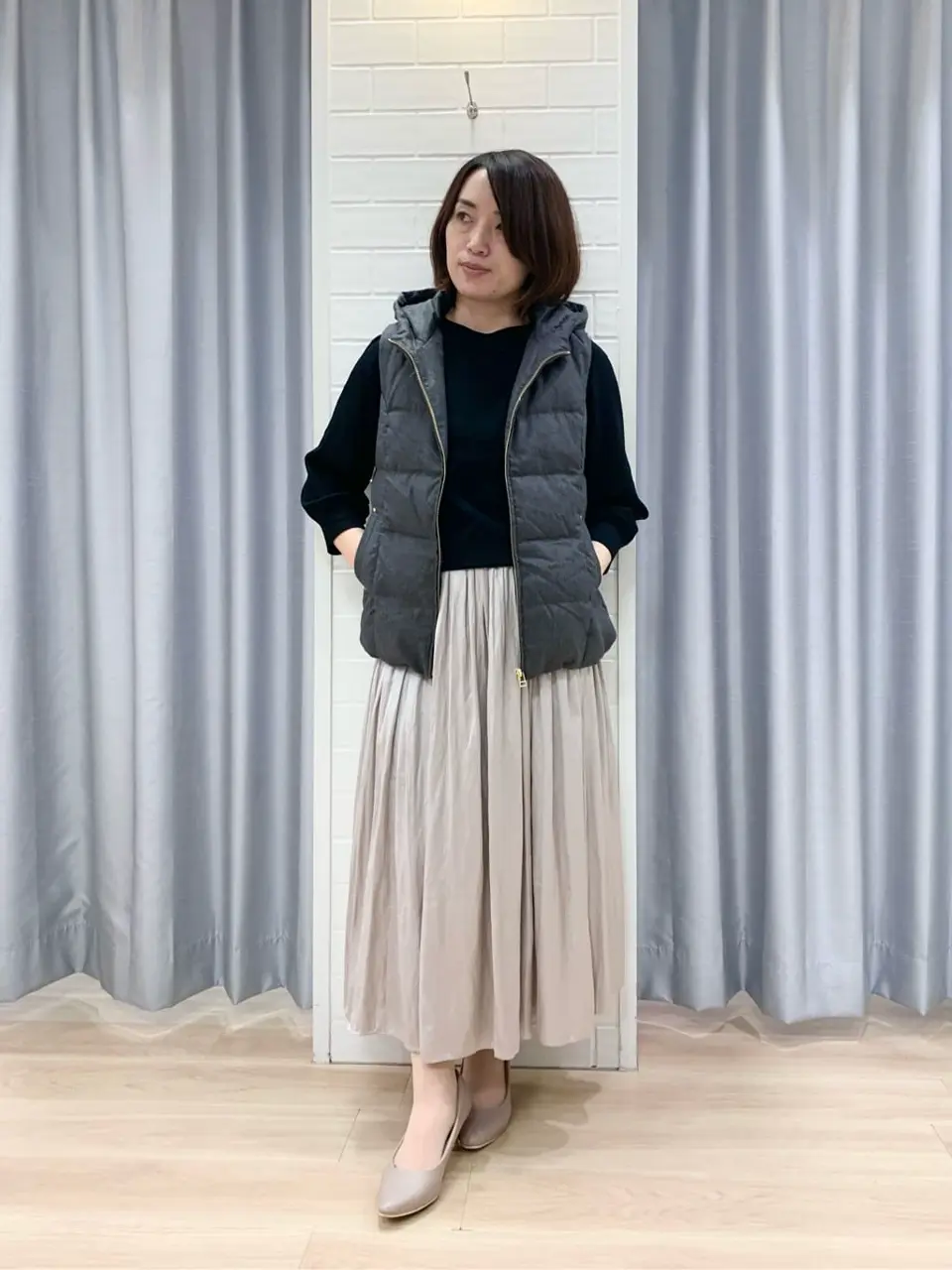 ANY SIS 丸岡 コーディネート画像