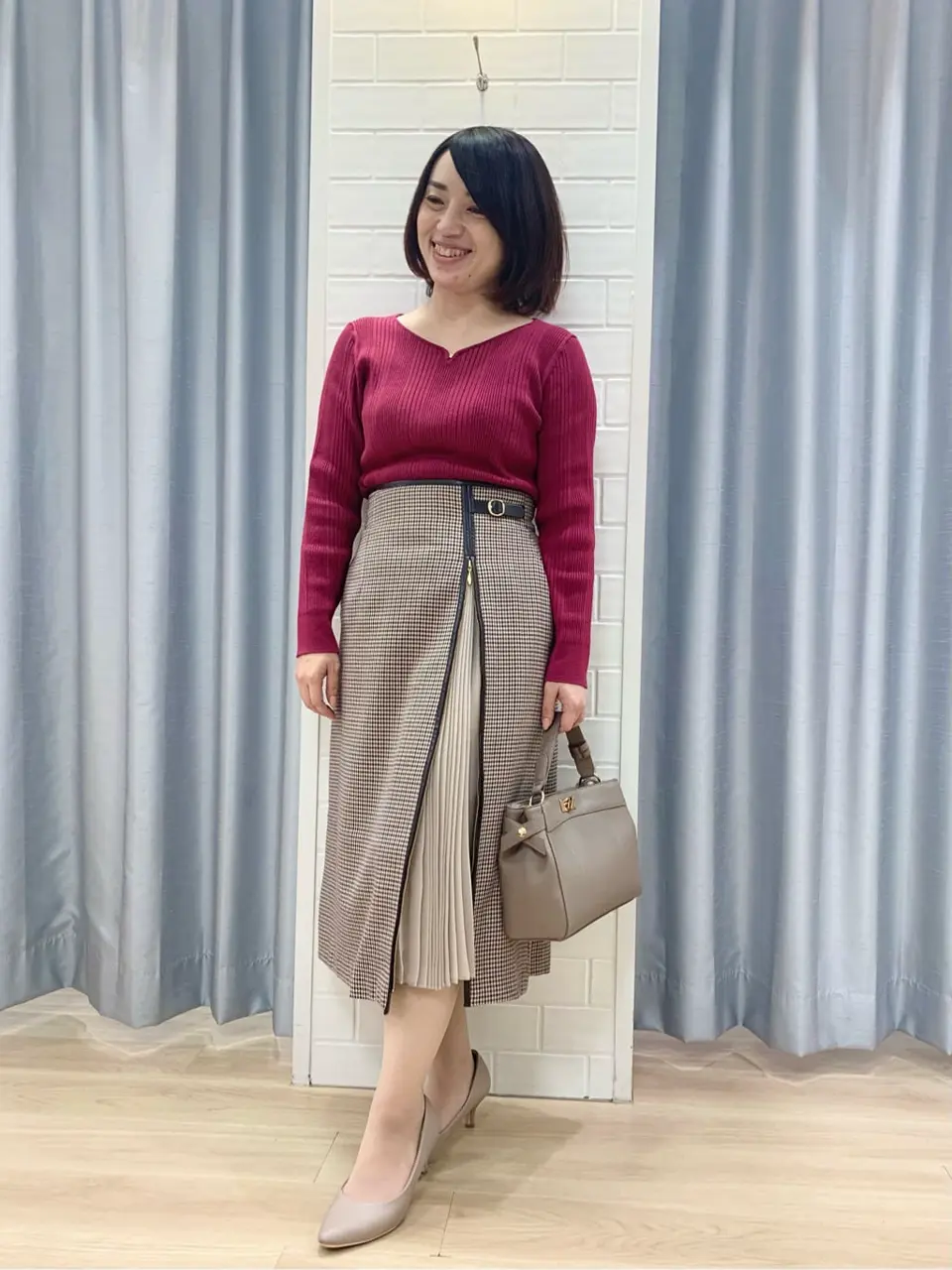 ANY SIS 丸岡 コーディネート画像