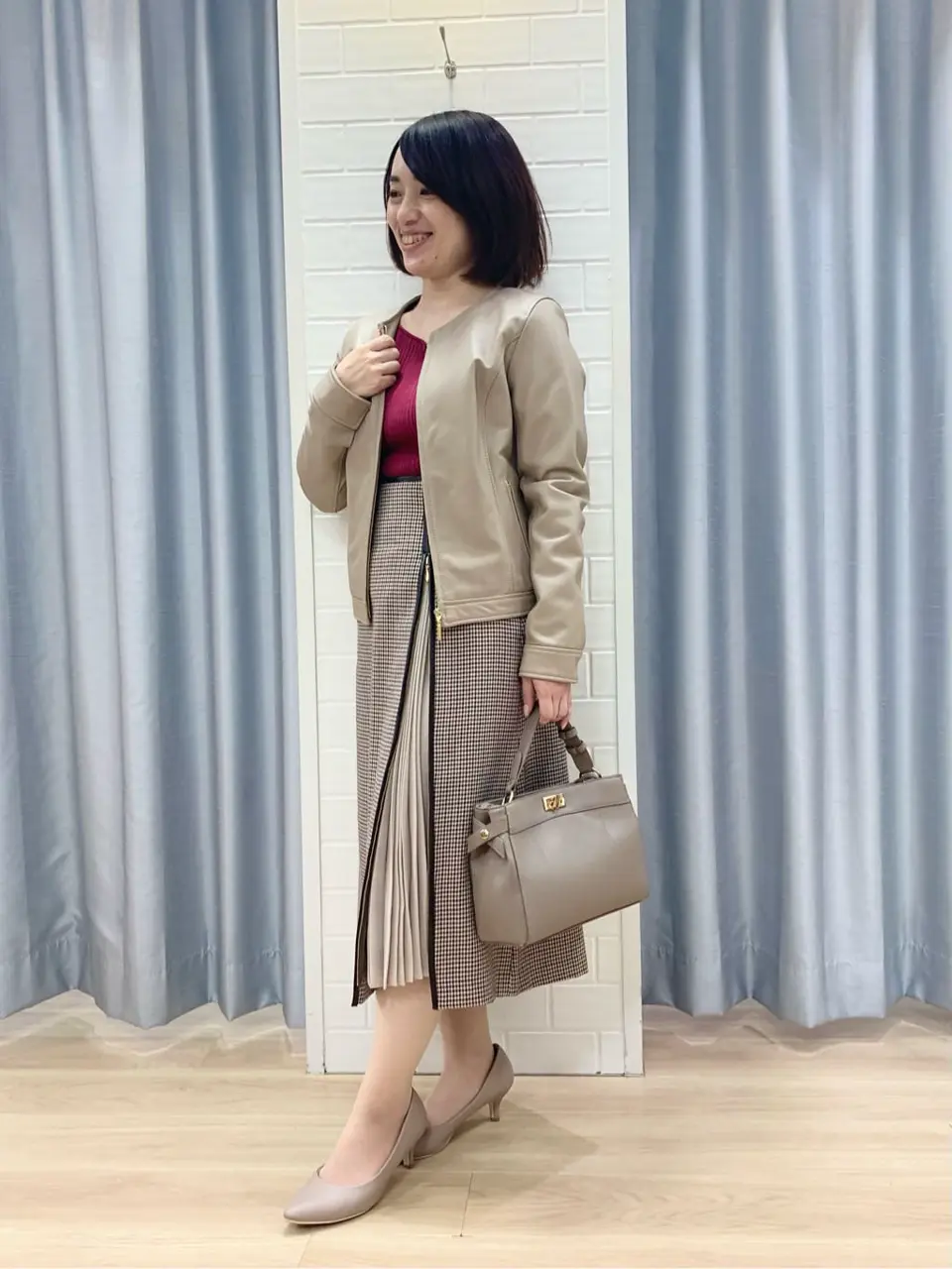 ANY SIS 丸岡 コーディネート画像