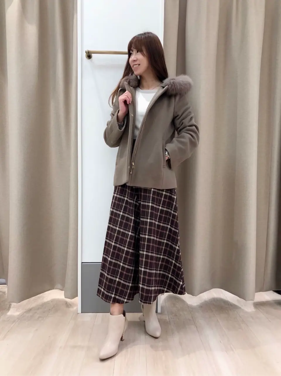 ANY SIS 松下 コーディネート画像