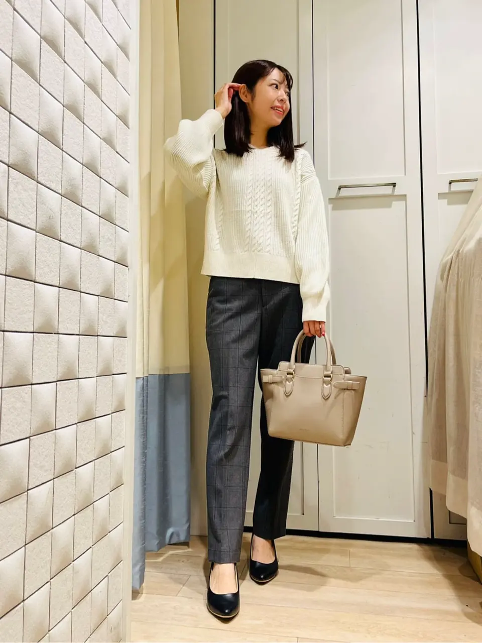 ANY SIS スタッフ コーディネート画像