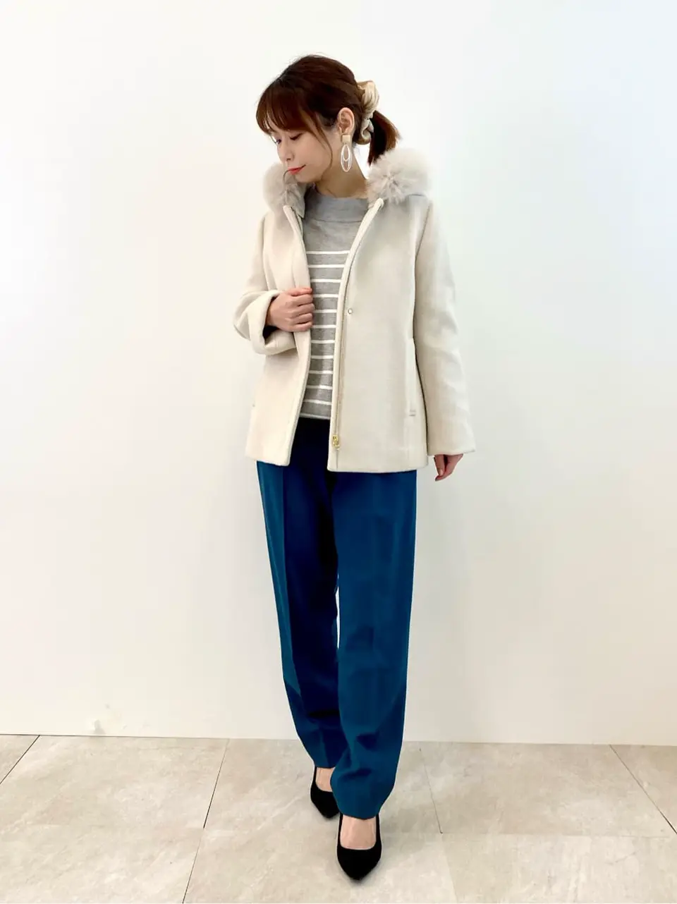 ANY SIS 横尾 コーディネート画像