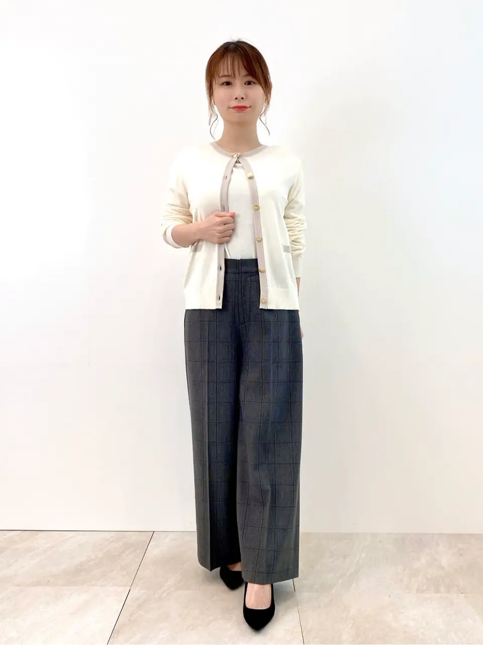 ANY SIS 横尾 コーディネート画像