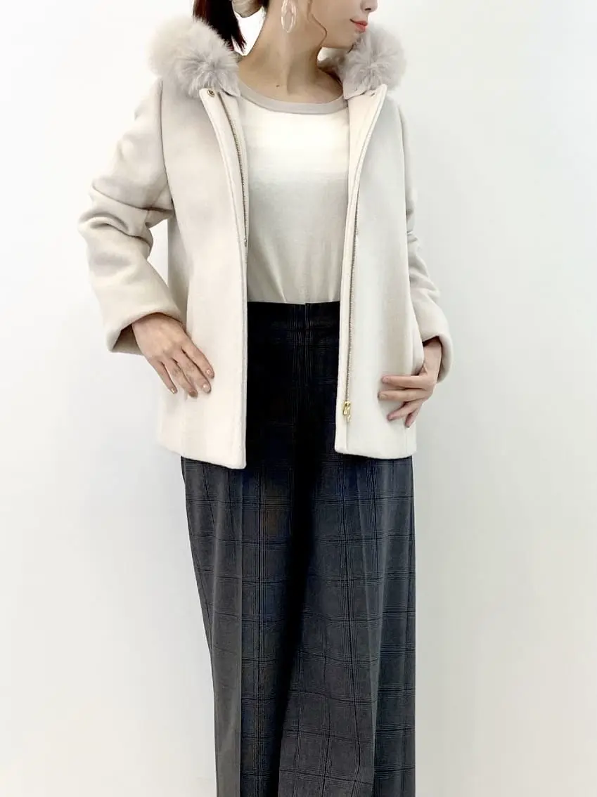 ANY SIS 横尾 コーディネート画像