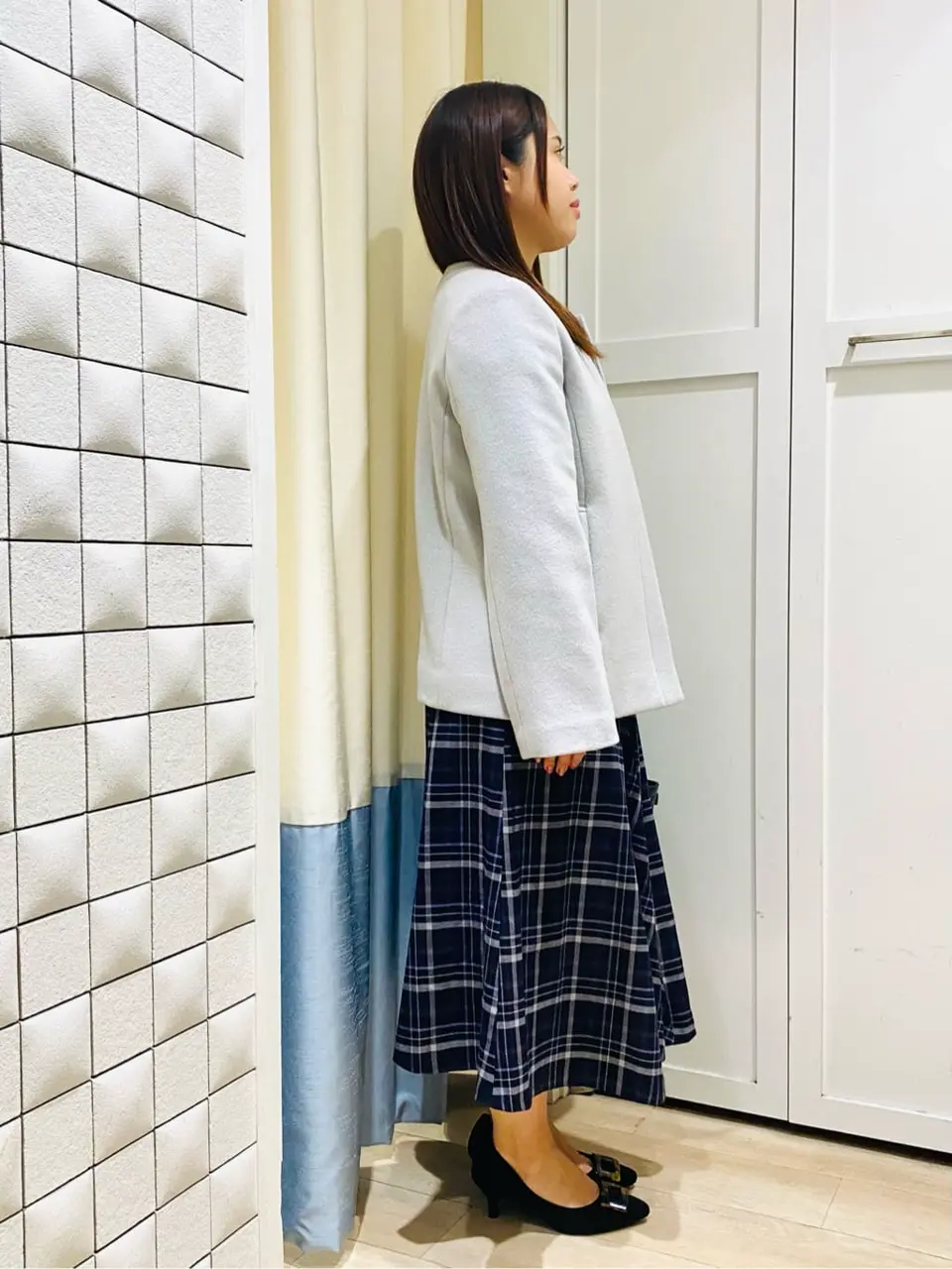 ANY SIS スタッフ コーディネート画像