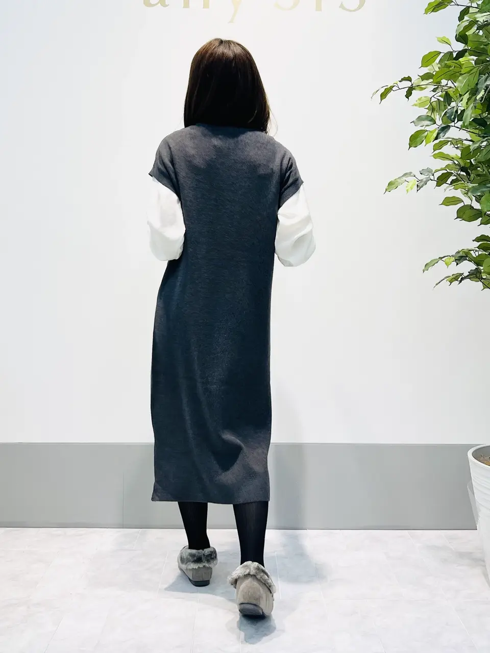 ANY SIS 岡本 コーディネート画像