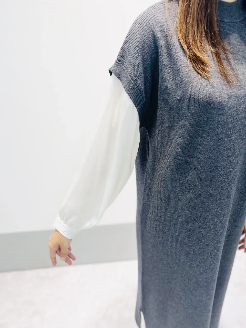 ANY SIS 岡本 コーディネート画像