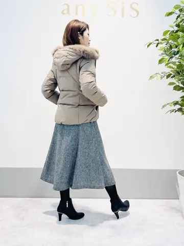 ANY SIS 岡本 コーディネート画像