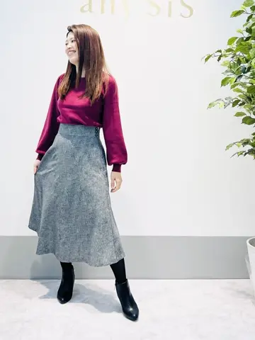 ANY SIS 岡本 コーディネート画像
