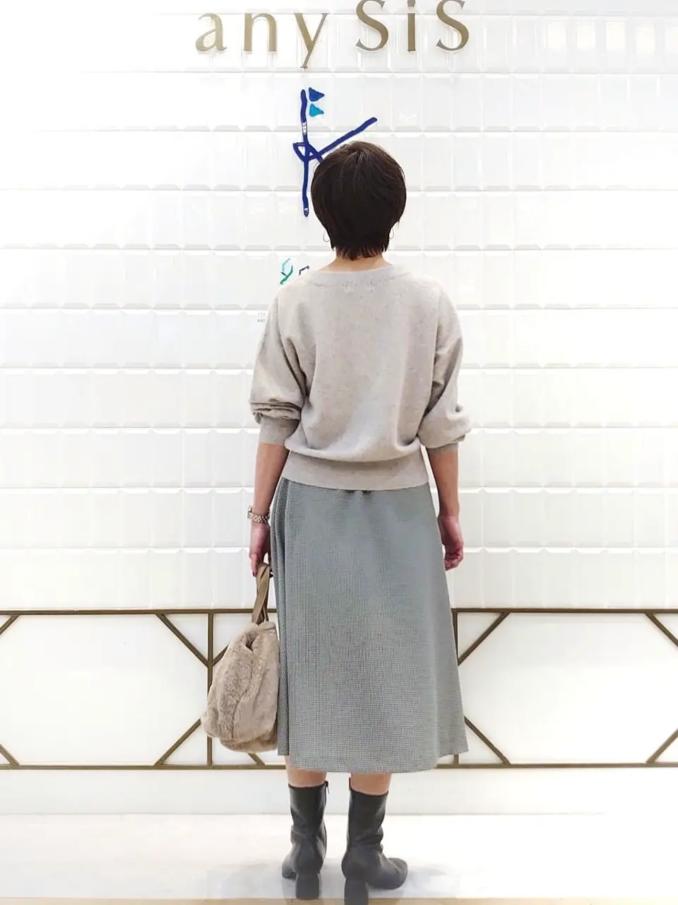 ANY SIS 井上 コーディネート画像