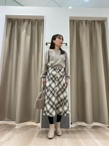 ANY SIS 長尾 コーディネート画像