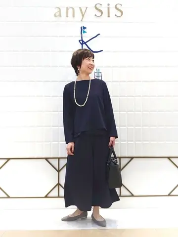 ANY SIS 井上 コーディネート画像