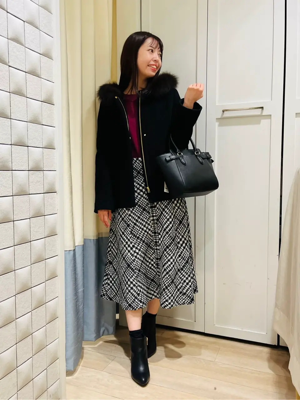 ANY SIS スタッフ コーディネート画像