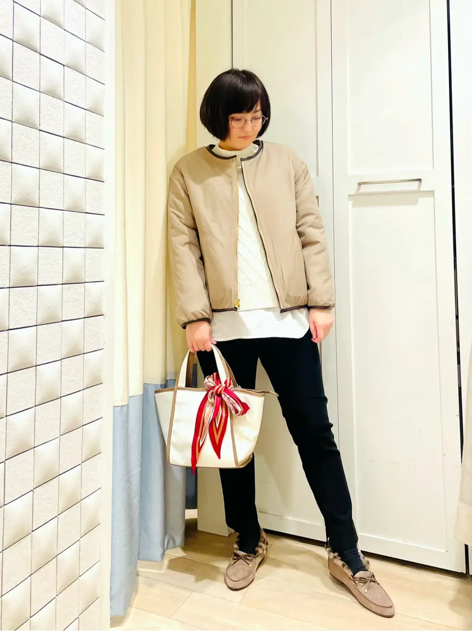 ANY SIS スタッフ コーディネート画像