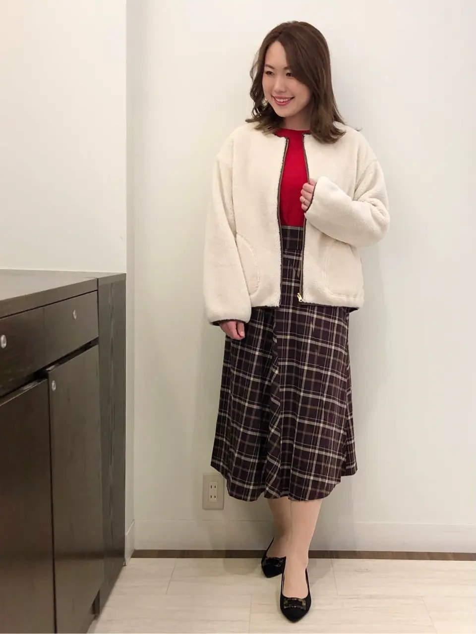 ANY SIS スタッフ コーディネート画像