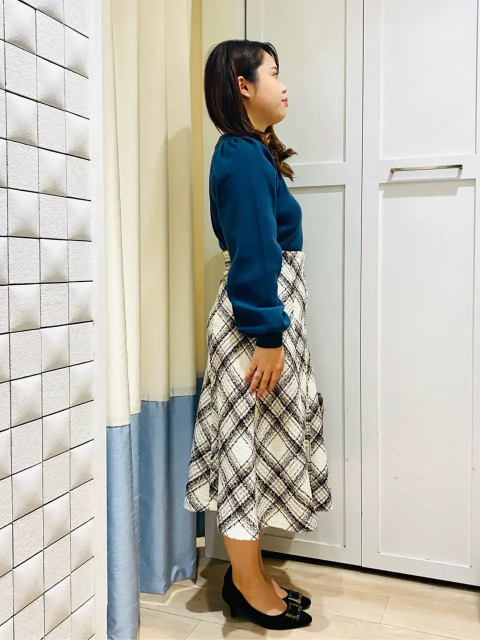 ANY SIS スタッフ コーディネート画像