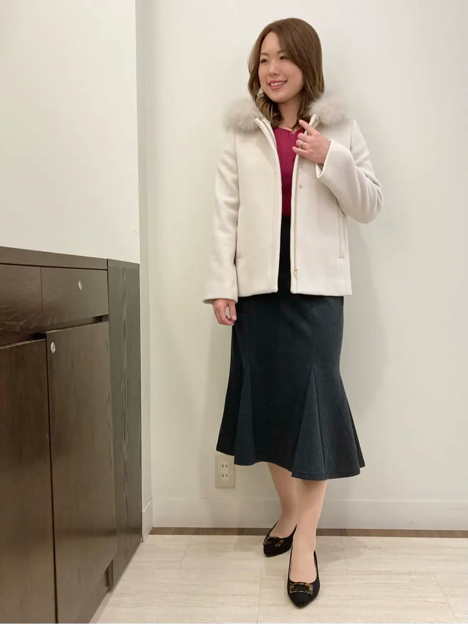 ANY SIS スタッフ コーディネート画像