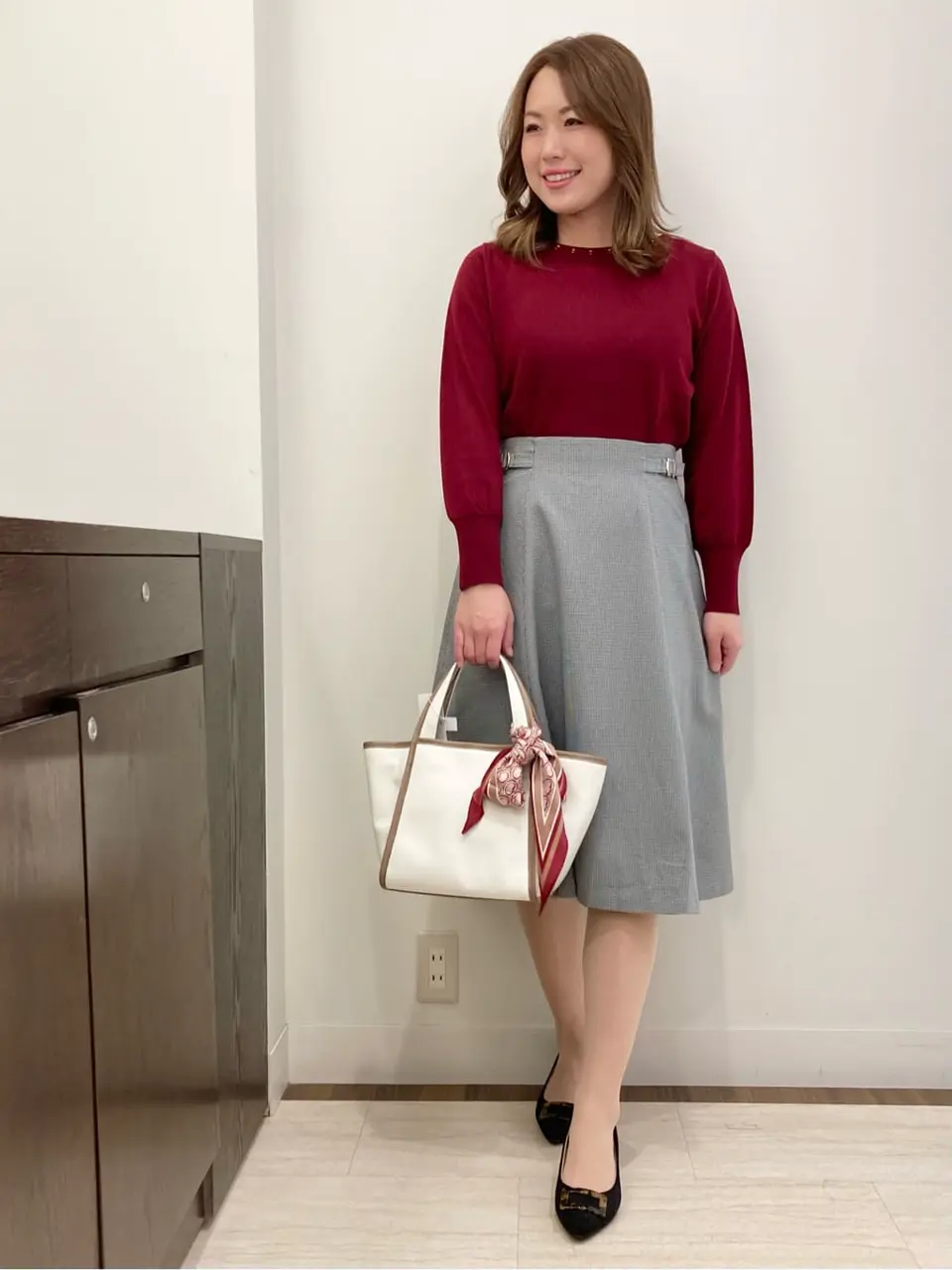 ANY SIS スタッフ コーディネート画像