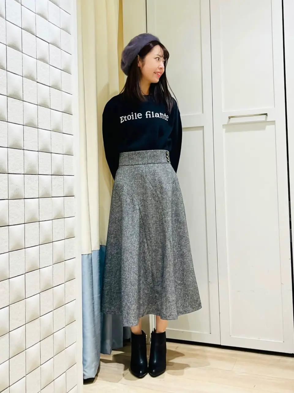 ANY SIS スタッフ コーディネート画像