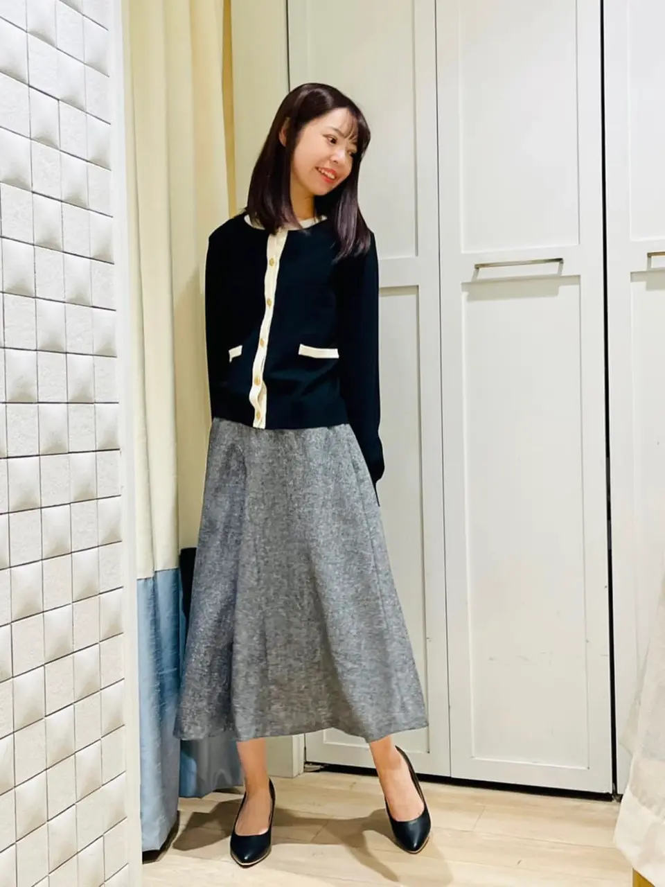 ANY SIS スタッフ コーディネート画像