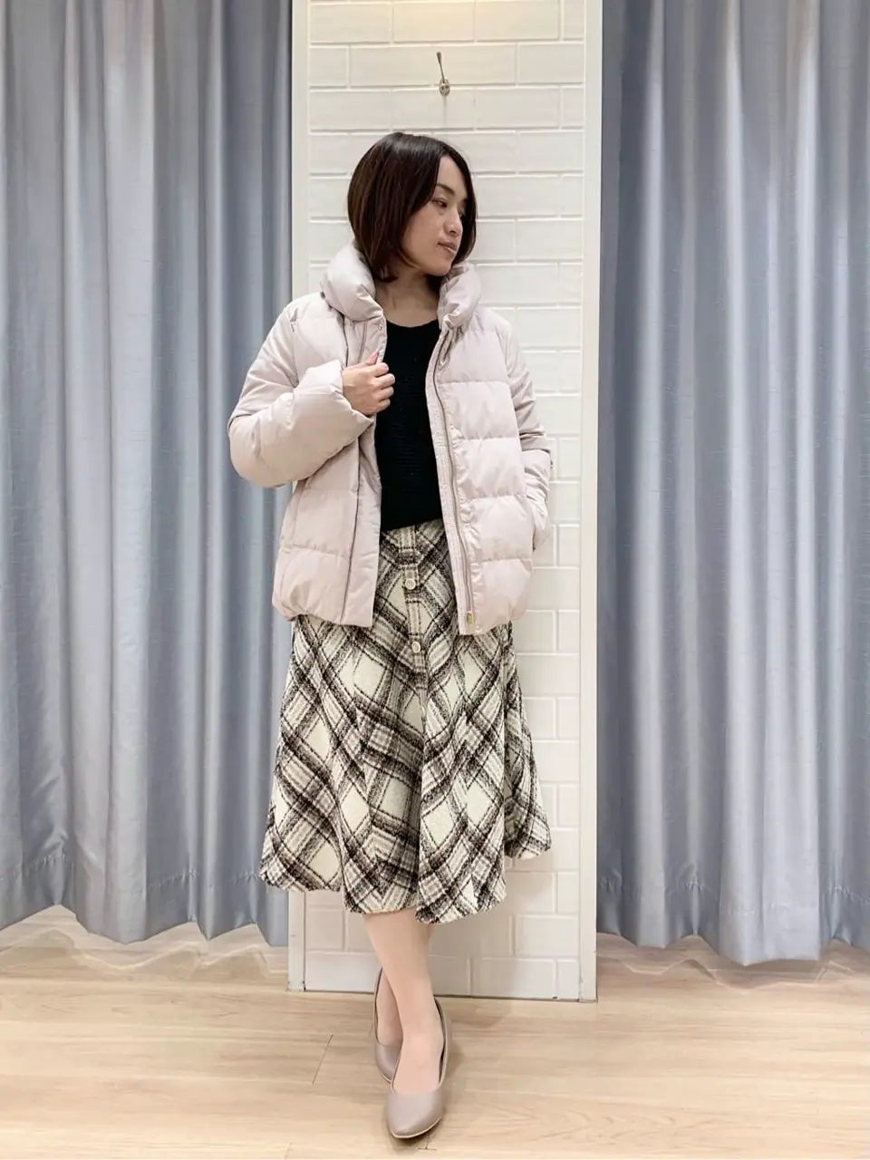 ANY SIS 丸岡 コーディネート画像