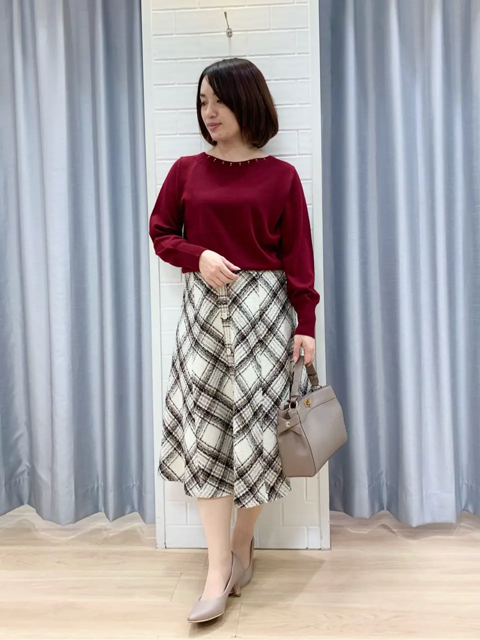 ANY SIS 丸岡 コーディネート画像