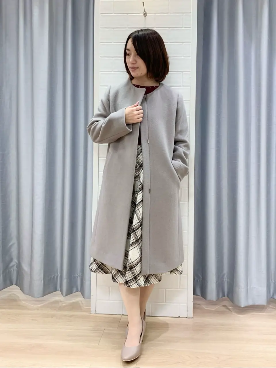 ANY SIS 丸岡 コーディネート画像