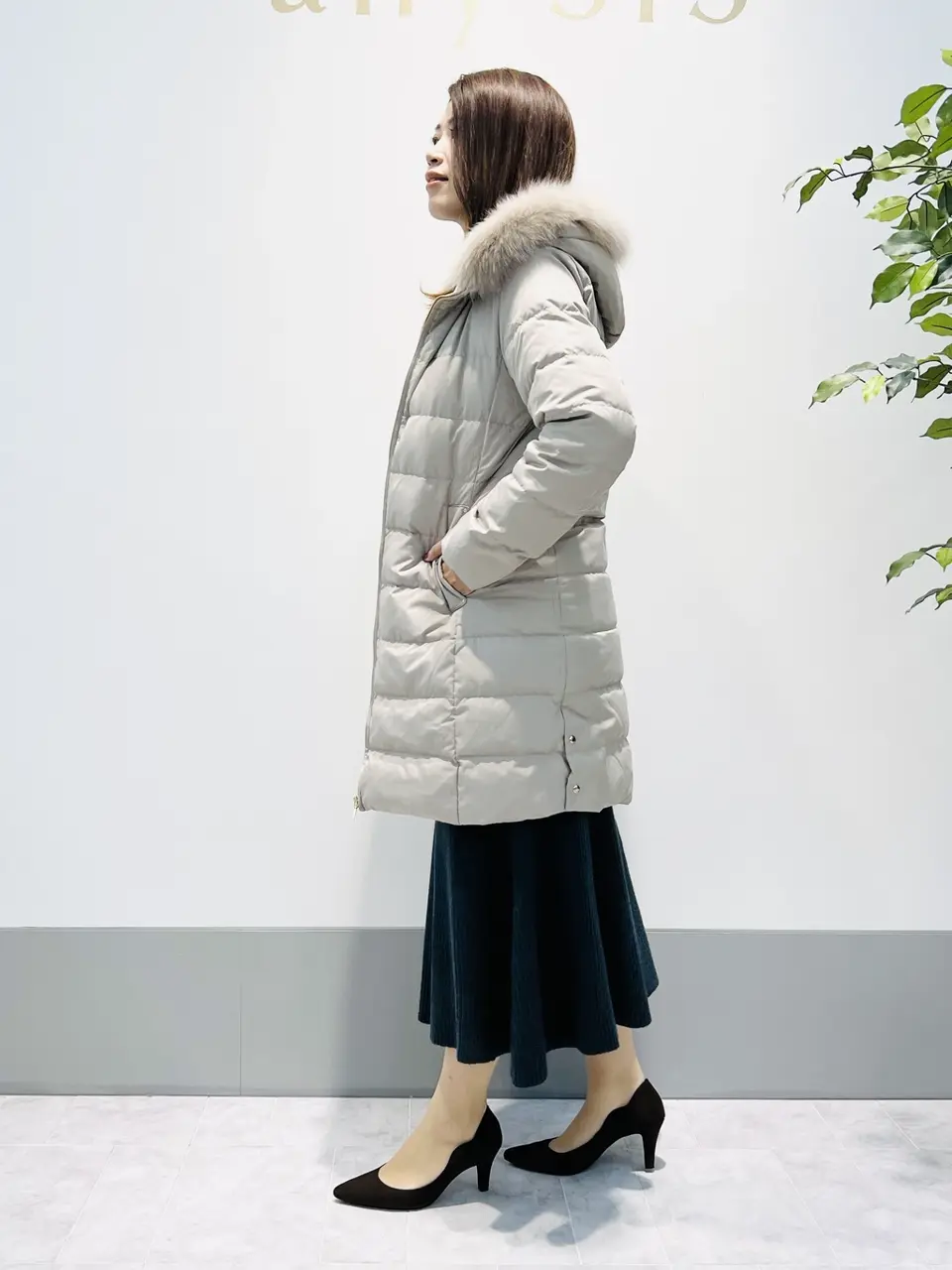 ANY SIS 岡本 コーディネート画像