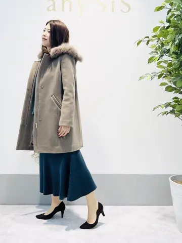 ANY SIS 岡本 コーディネート画像