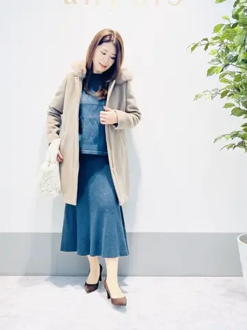 ANY SIS 岡本 コーディネート画像