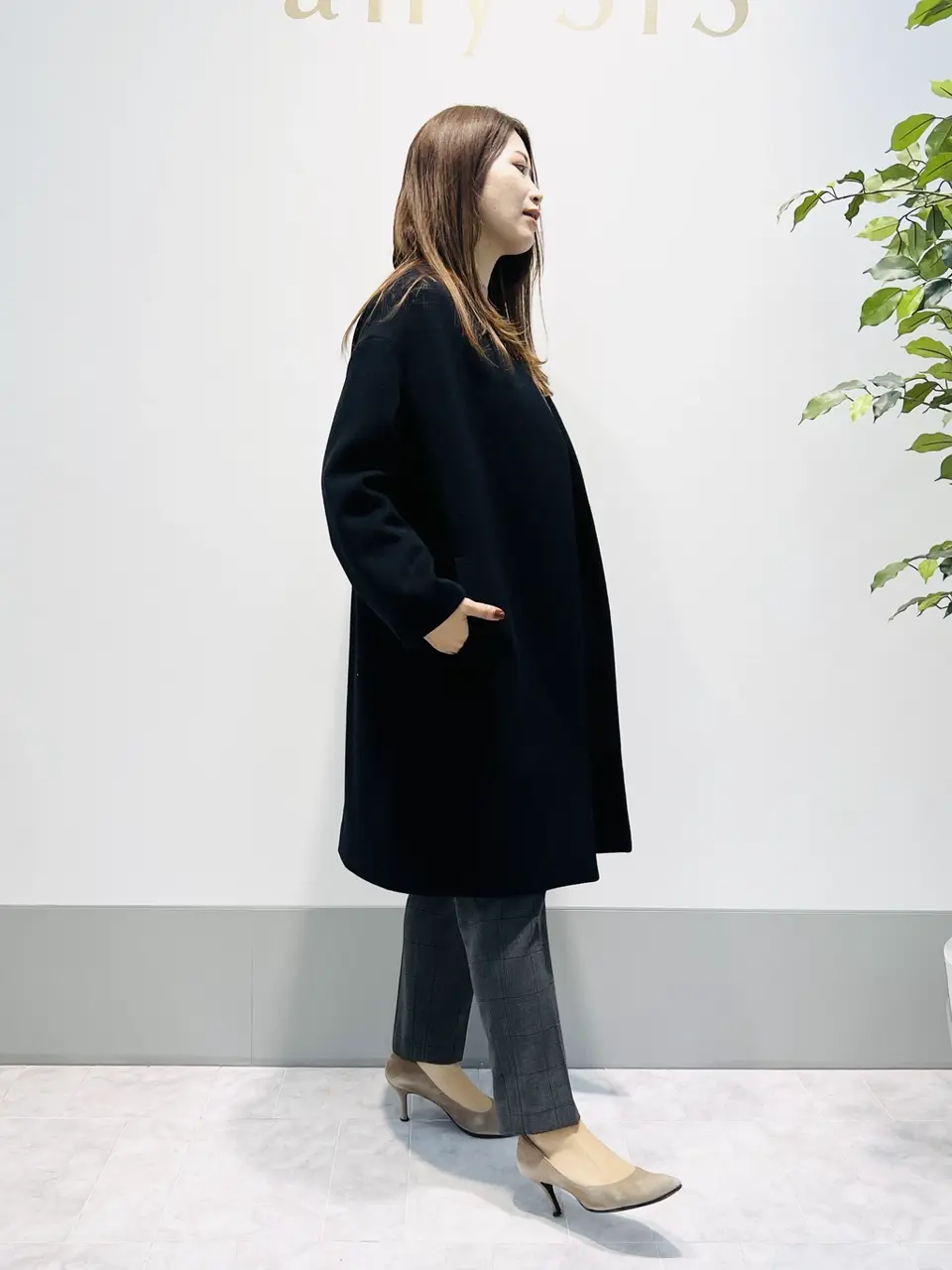 ANY SIS 岡本 コーディネート画像