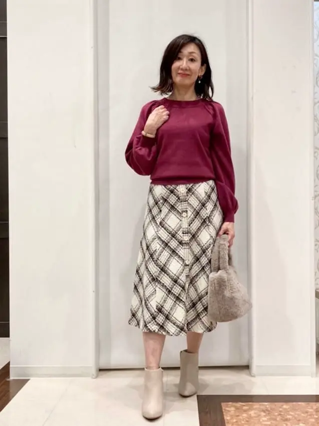 ANY SIS スタッフ コーディネート画像