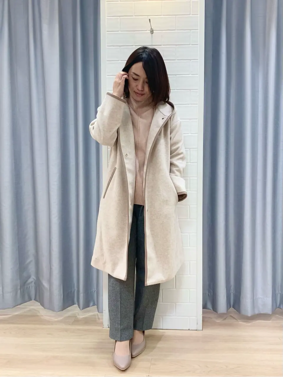 ANY SIS 丸岡 コーディネート画像