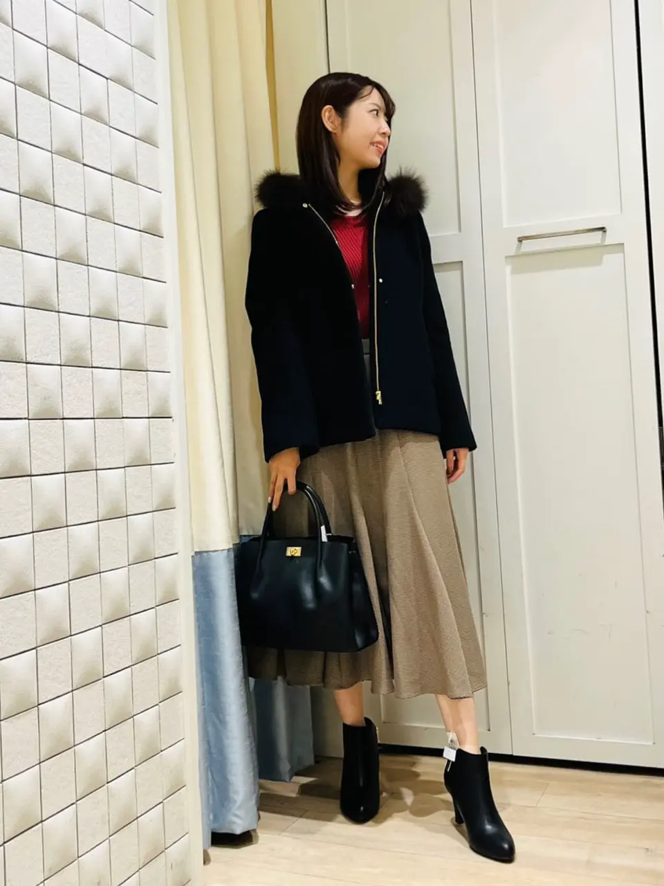 ANY SIS スタッフ コーディネート画像