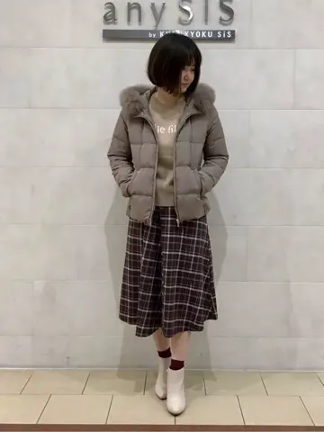 ANY SIS 道田 コーディネート画像