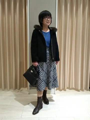 ANY SIS 岡本 コーディネート画像