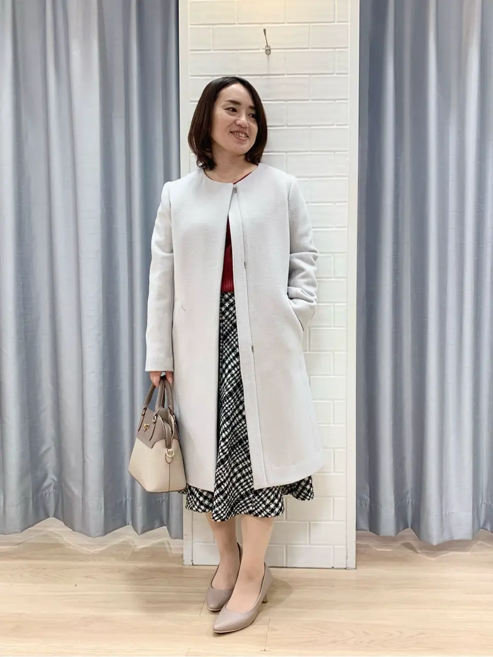 ANY SIS 丸岡 コーディネート画像