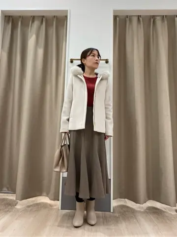 ANY SIS 長尾 コーディネート画像