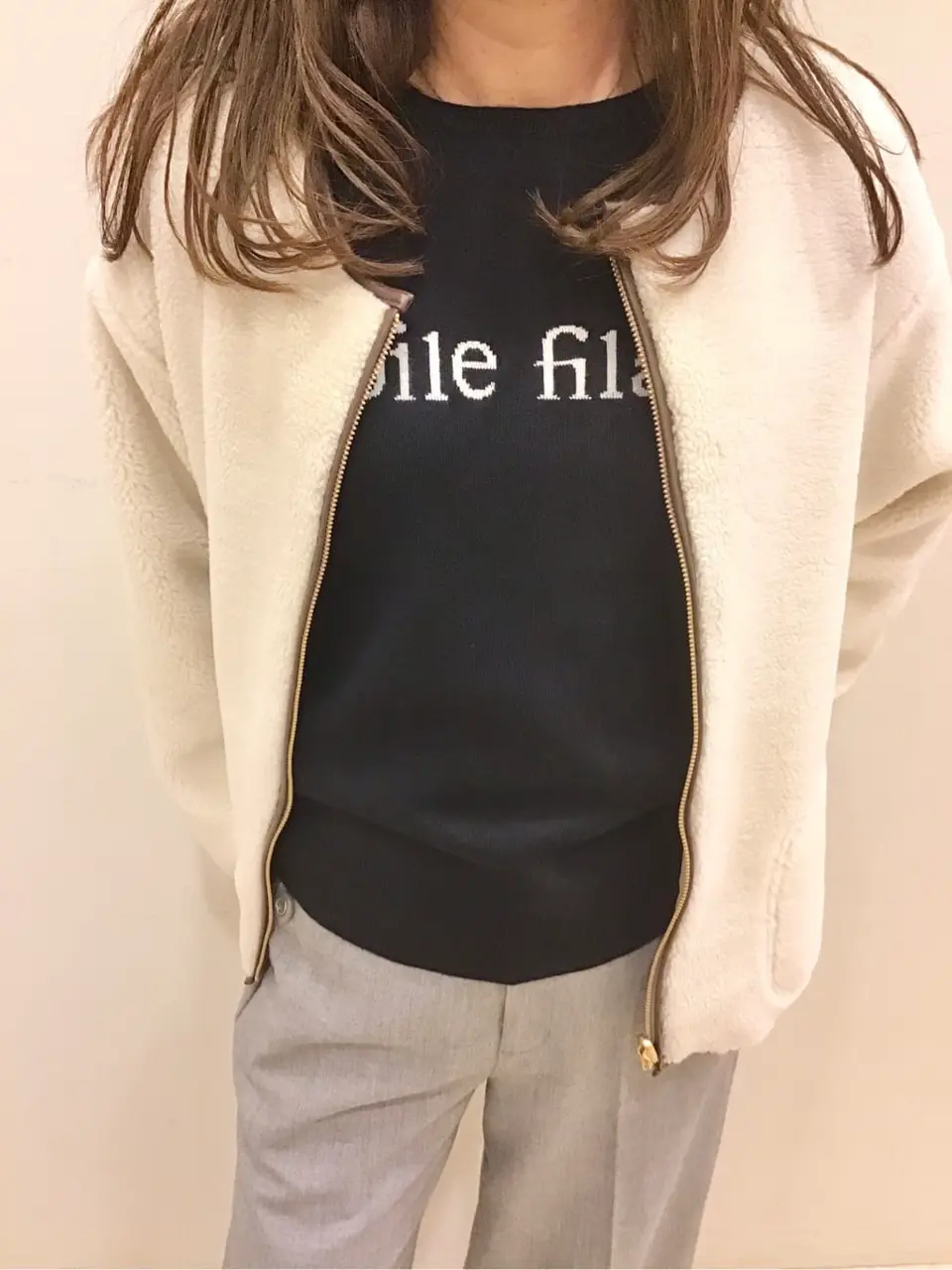 ANY SIS スタッフ コーディネート画像