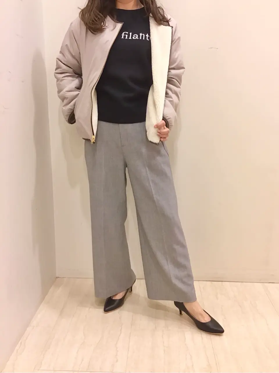 ANY SIS スタッフ コーディネート画像