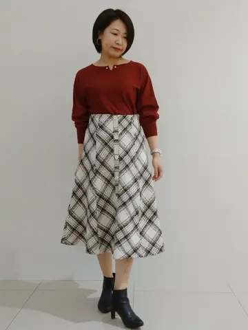 ANY SIS スタッフ コーディネート画像