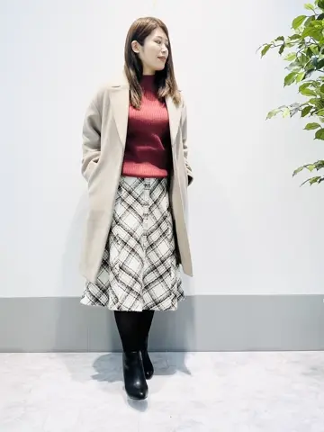 ANY SIS 岡本 コーディネート画像